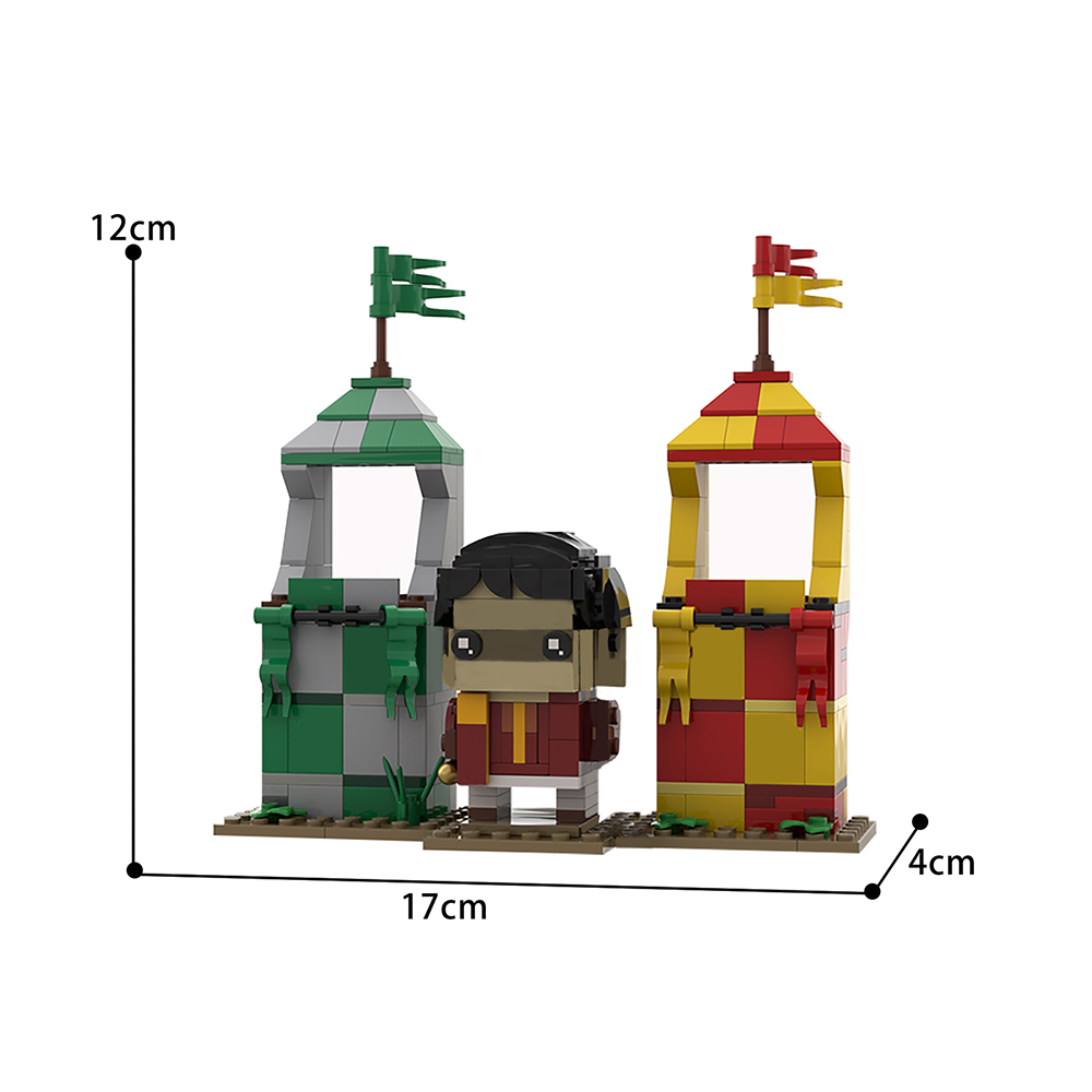 moc 74614 quidditch scene with 305 pieces 1 - LEPIN Germany