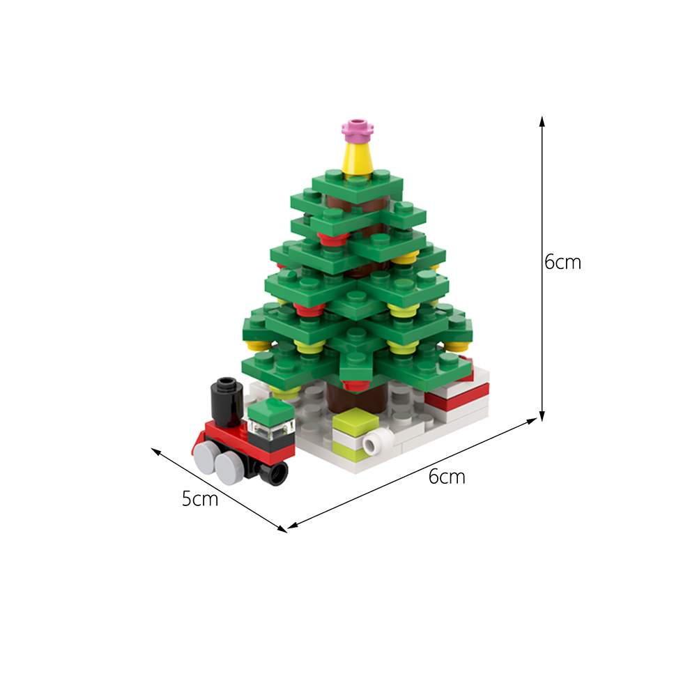 moc 78850 christmas tree with 82 pieces 1 - LEPIN Germany