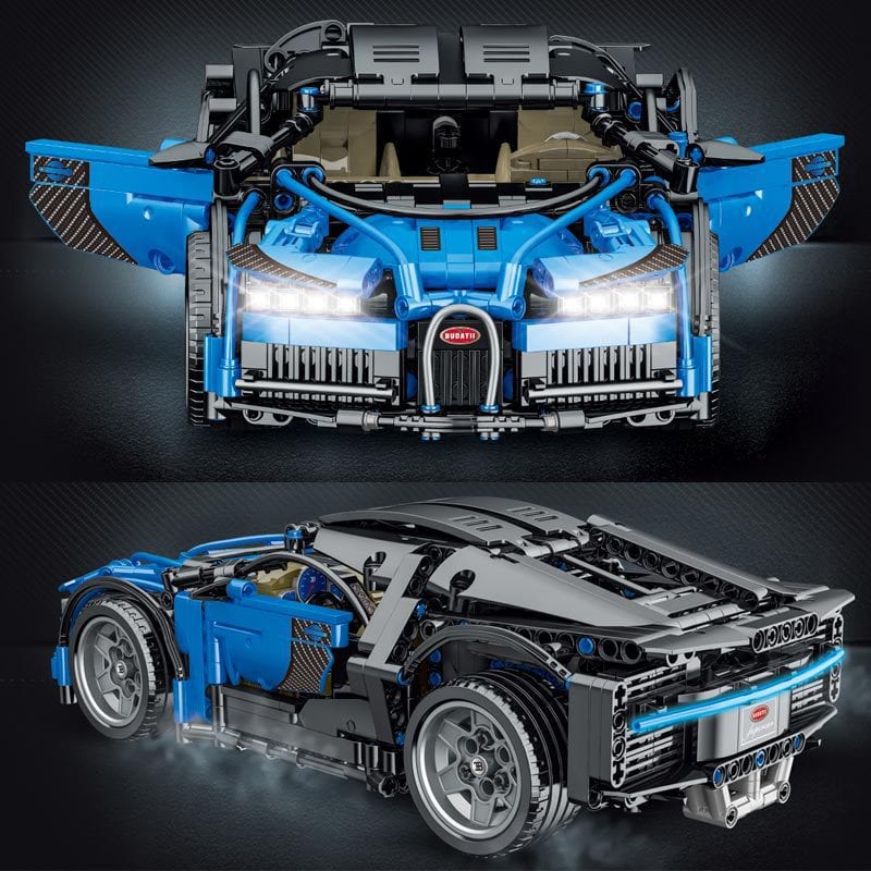 mork 023001 1 blue bugatti veyron 5571 - LEPIN Germany