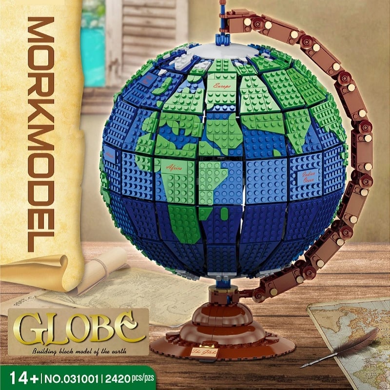mork 031001 earth globe 7940 - LEPIN Germany