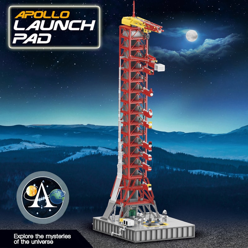 mork 031003 apollo saturn v launch umbilical tower 5414 - LEPIN Germany