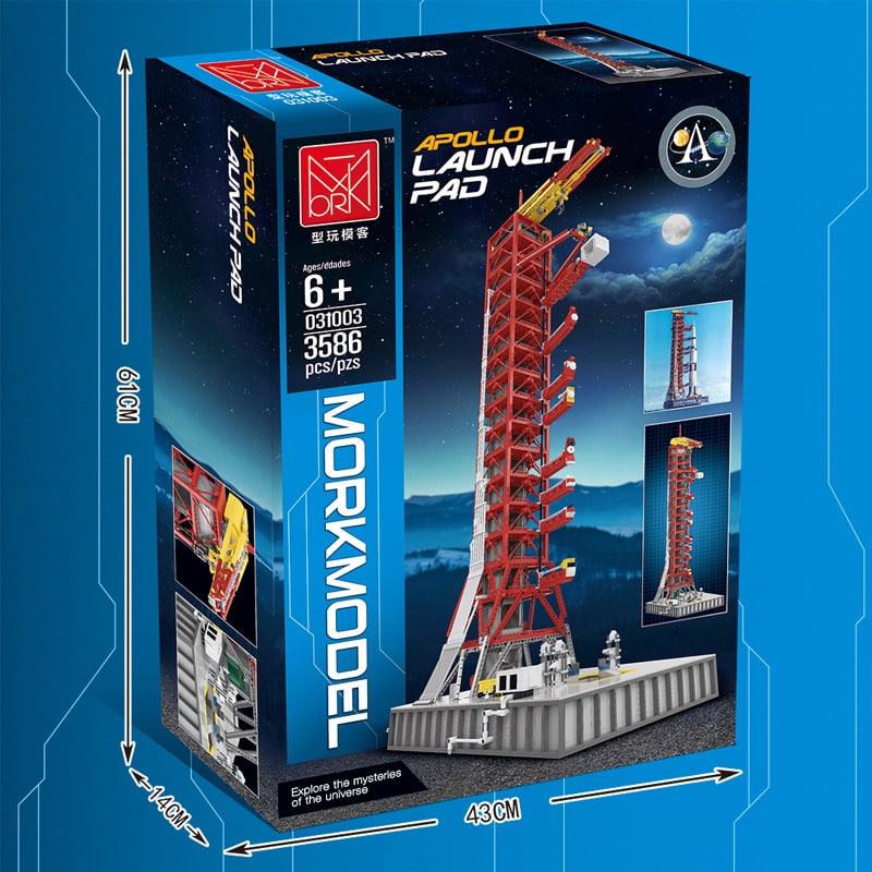 mork 031003 apollo saturn v launch umbilical tower 7339 - LEPIN Germany