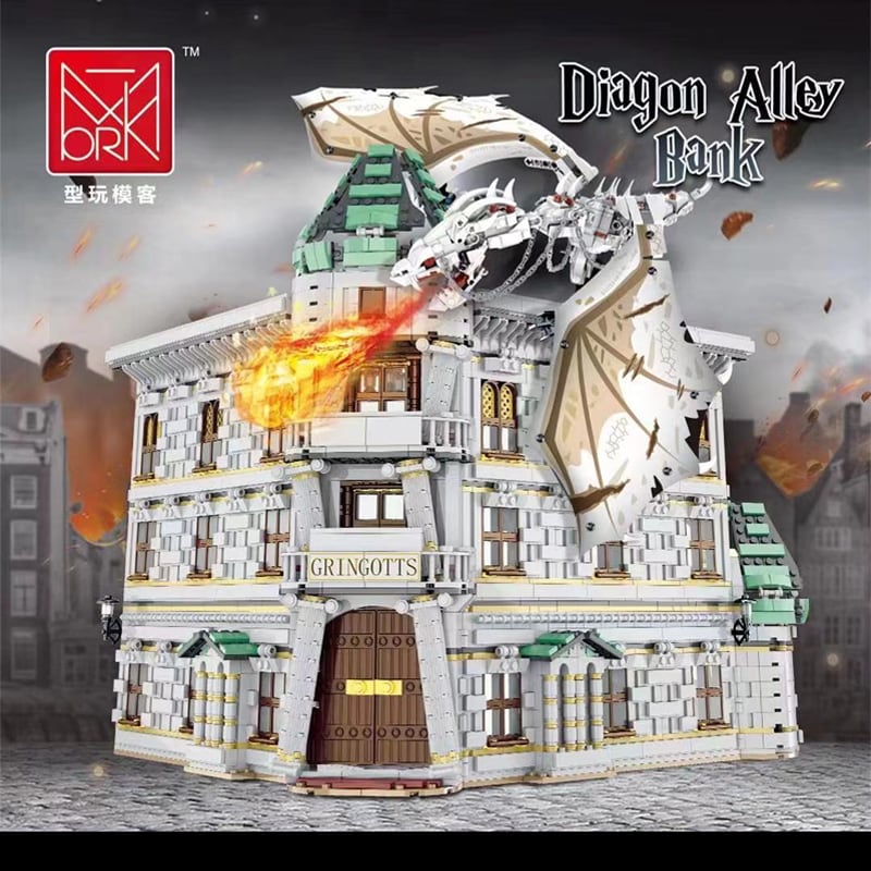 mork 032101 diagon alley bank harry potter movie 8415 - LEPIN Germany