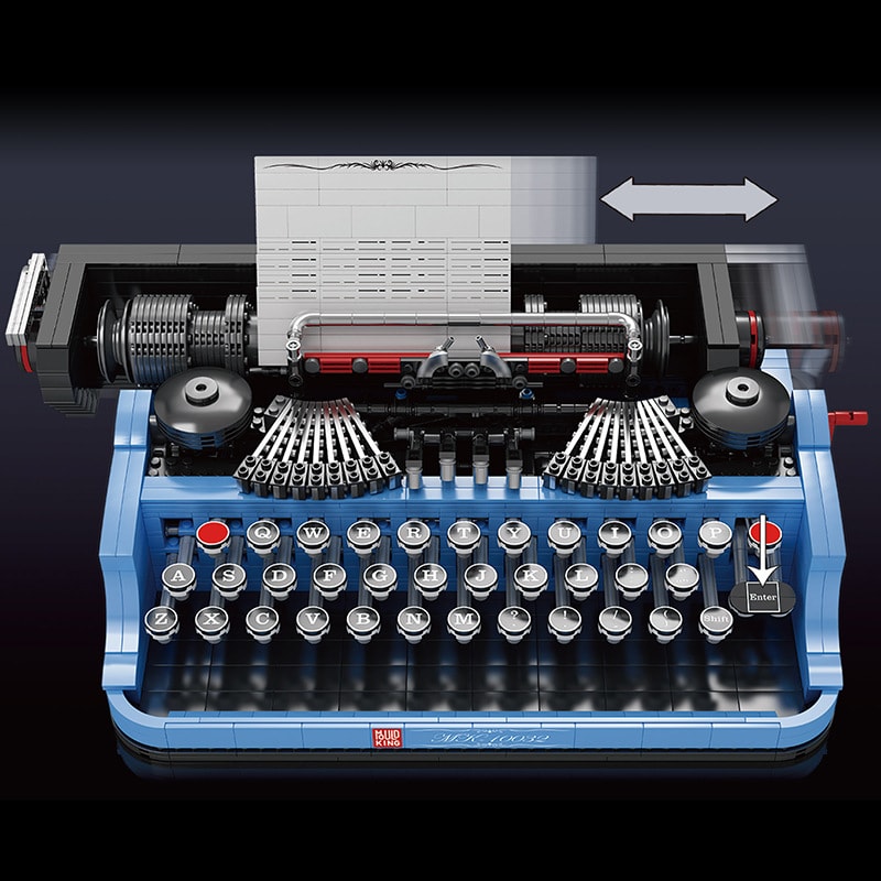 mould king 10032 typewriter with 2139 pieces 3 - LEPIN Germany