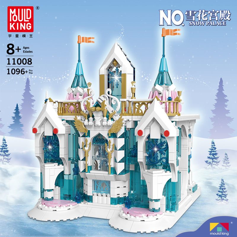 mould king 11008 snow palace with 1096 pieces - LEPIN Germany