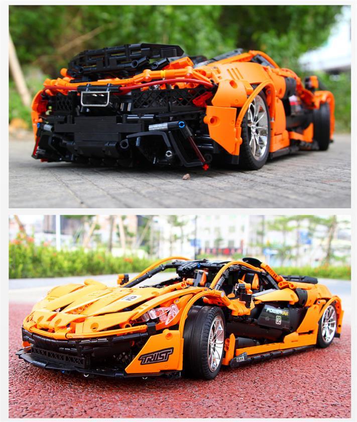 mould king 13090 moc 16915 mclaren p1 hypercar 18 with 3228 pieces 12 - LEPIN Germany