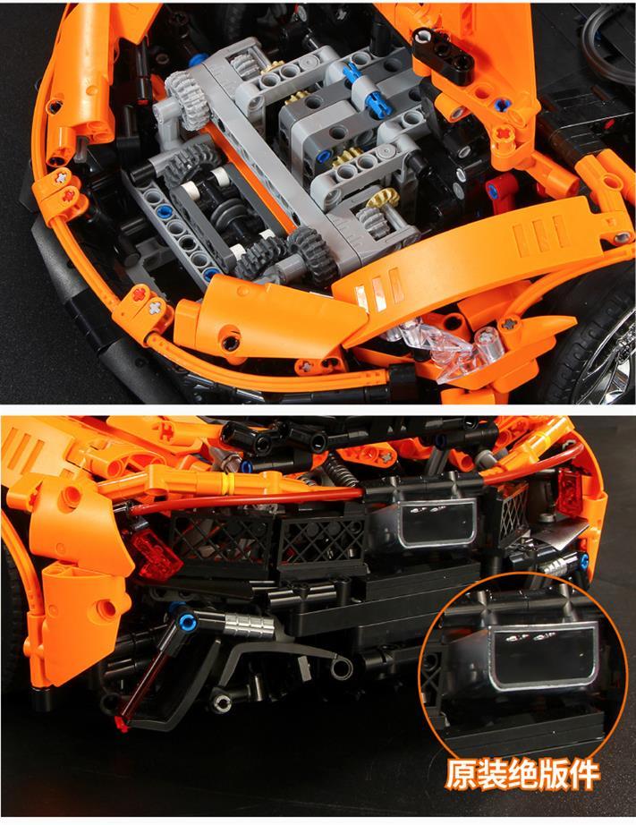mould king 13090 moc 16915 mclaren p1 hypercar 18 with 3228 pieces 8 - LEPIN Germany