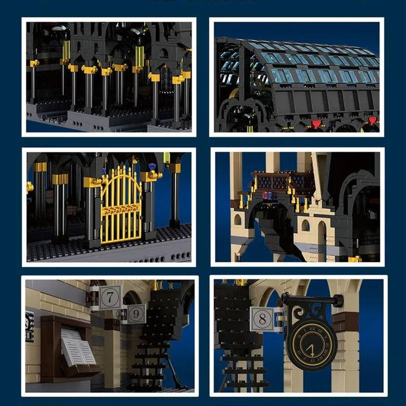 mouldking 12011 wizarding world 9 34 magic station with 3318 pieces 3 - LEPIN Germany