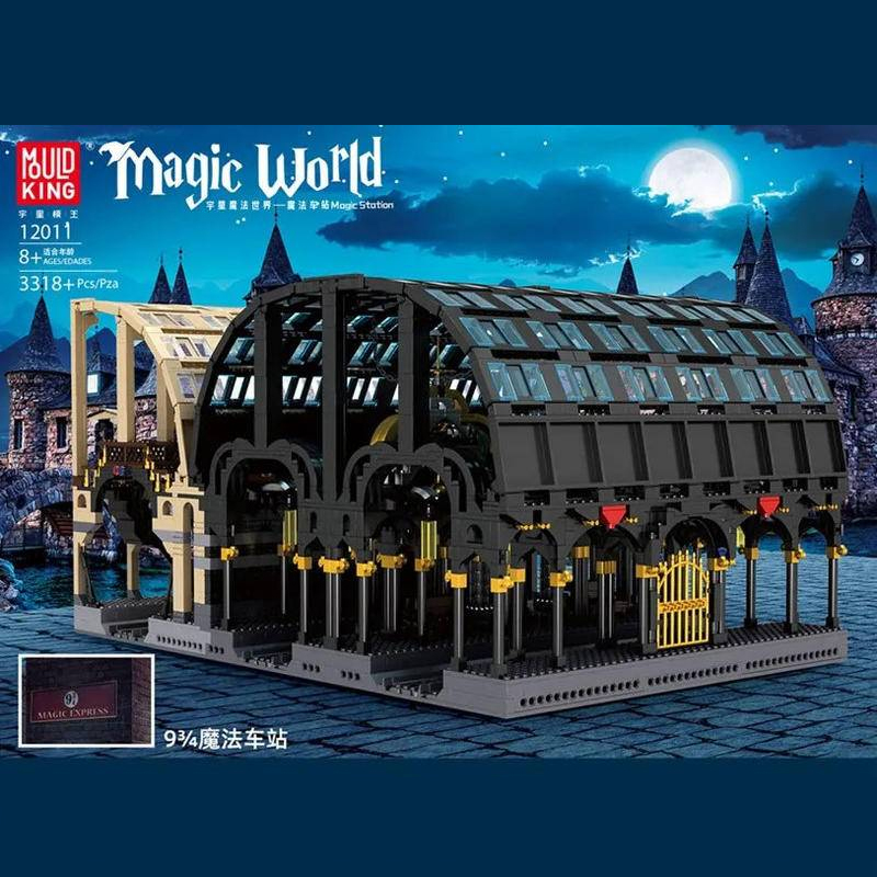 mouldking 12011 wizarding world 9 34 magic station with 3318 pieces - LEPIN Germany