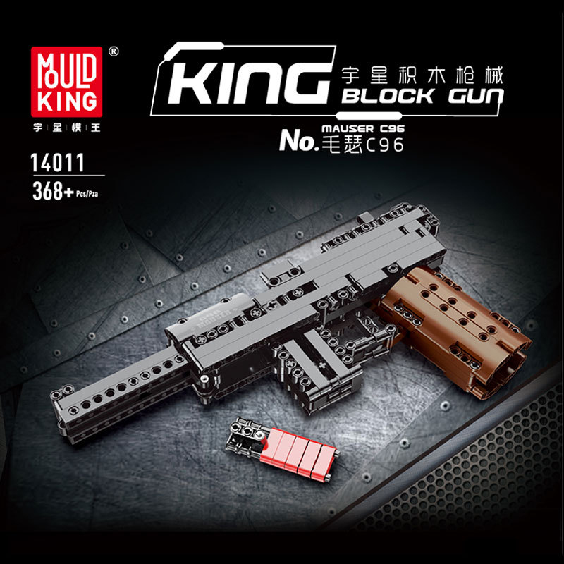 mouldking 14011 mauser c96 block gun with 368 pieces - LEPIN Germany