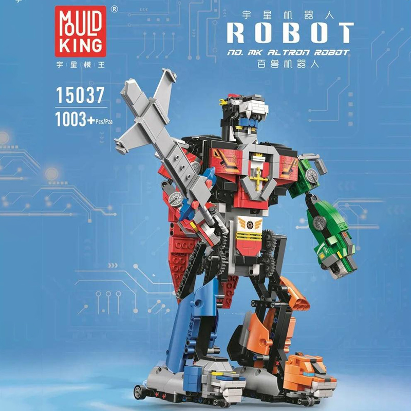 mouldking 15037 voltron robot with 1003 pieces - LEPIN Germany