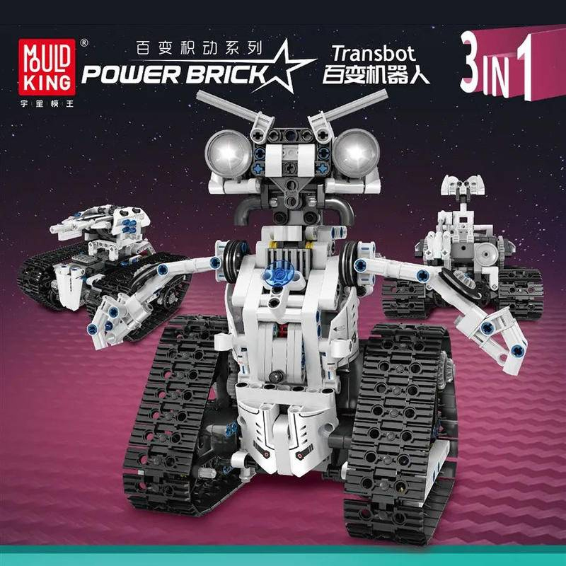 mouldking 15046 power brick transbot with 606 pieces - LEPIN Germany