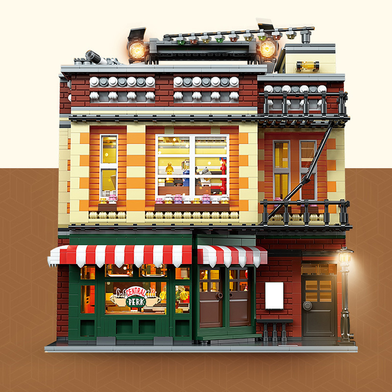 mouldking 16014 central perk big bang theory modular friend series with 4488 pieces 2 - LEPIN Germany