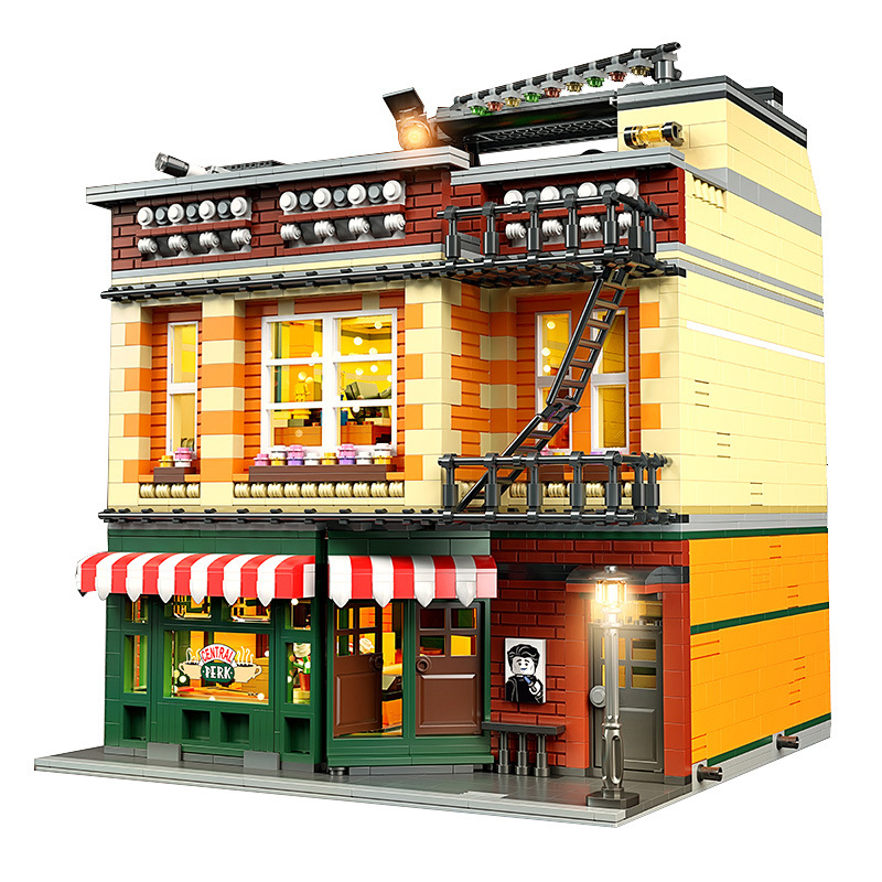 mouldking 16014 central perk big bang theory modular friend series with 4488 pieces 4 - LEPIN Germany