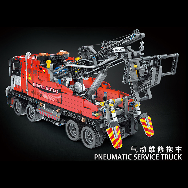 mouldking 19001 pneumatic service truck with 1498 pieces 1 - LEPIN Germany