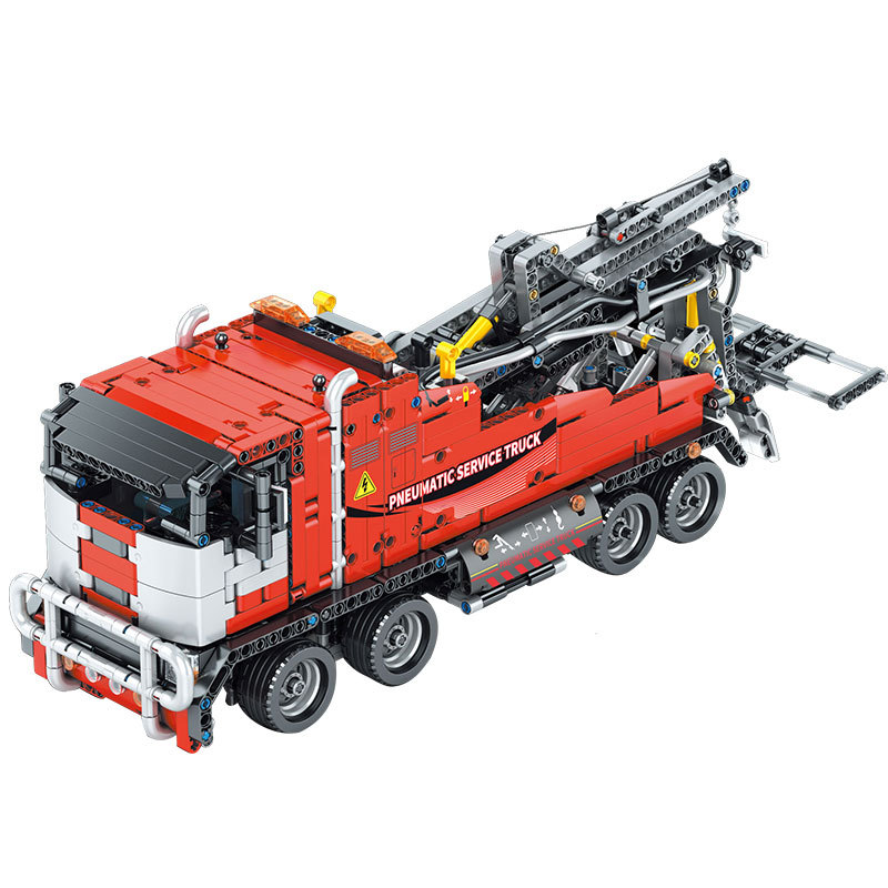 mouldking 19001 pneumatic service truck with 1498 pieces 4 - LEPIN Germany