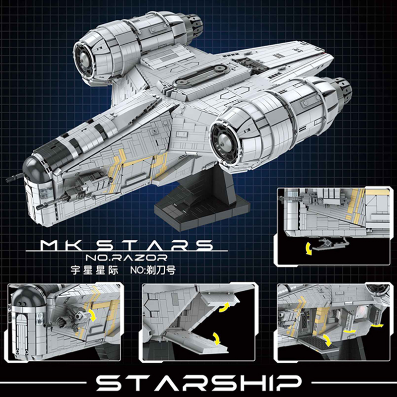 mouldking 21023 razor starship with 5018 pieces 1 - LEPIN Germany