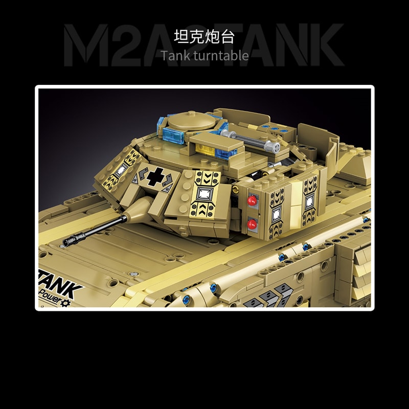 moyu my86001 m2a2 tank with rc 6990 - LEPIN Germany