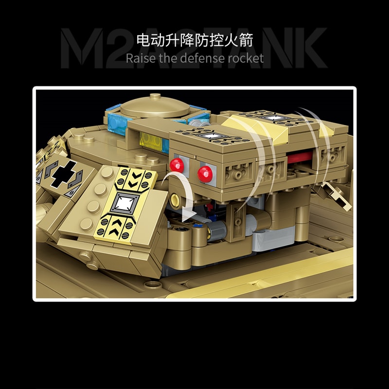 moyu my86001 m2a2 tank with rc 8544 - LEPIN Germany