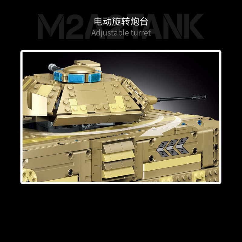 moyu my86001 m2a2 tank with rc 8958 - LEPIN Germany