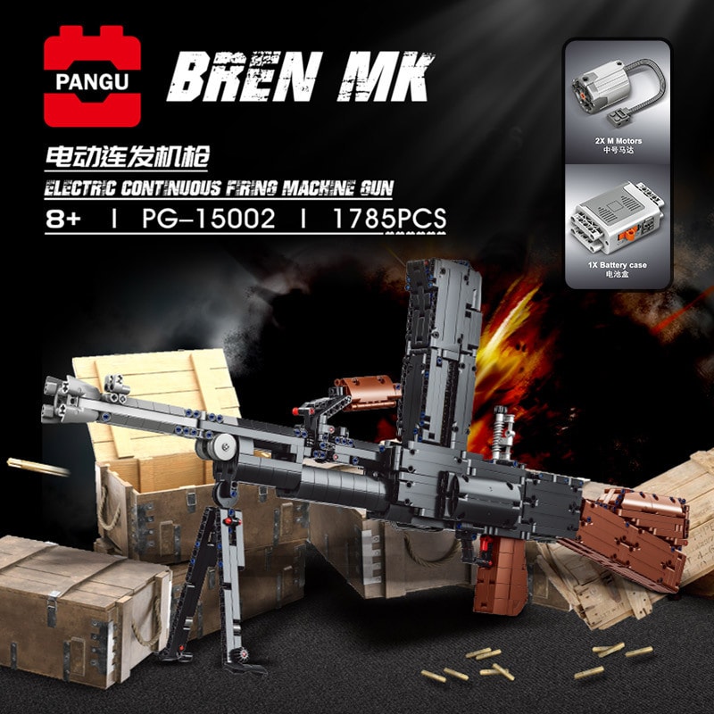 pangu pg 15002 bren mk electric machine gun 3939 - LEPIN Germany