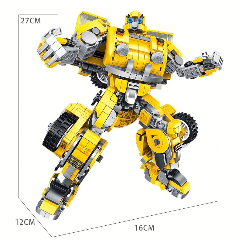 panlos 621019 bumble bee transformer robot 2 in 1 1717 - LEPIN Germany