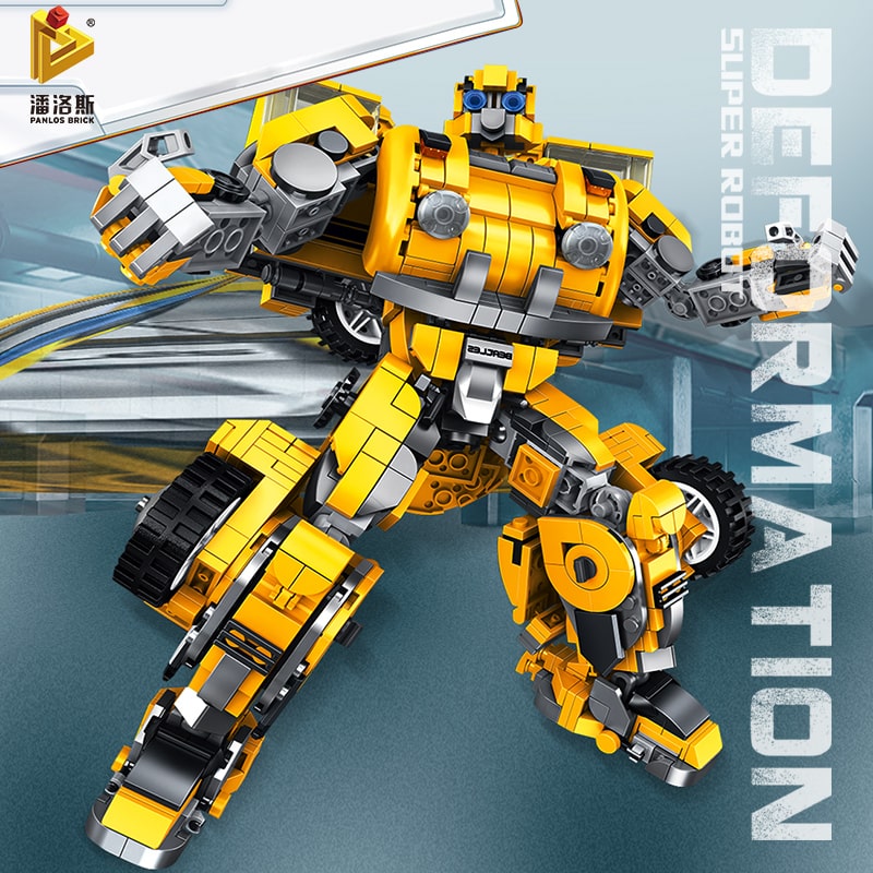 panlos 621019 bumble bee transformer robot 2 in 1 3786 - LEPIN Germany