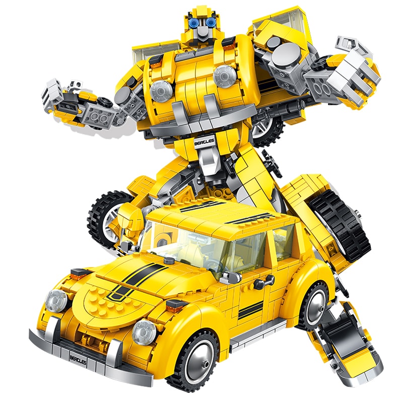 panlos 621019 bumble bee transformer robot 2 in 1 7233 - LEPIN Germany