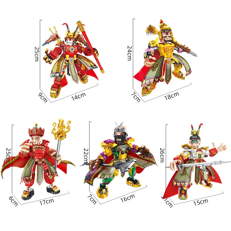 panlos 623001 623005 journey to the west characters 8905 - LEPIN Germany