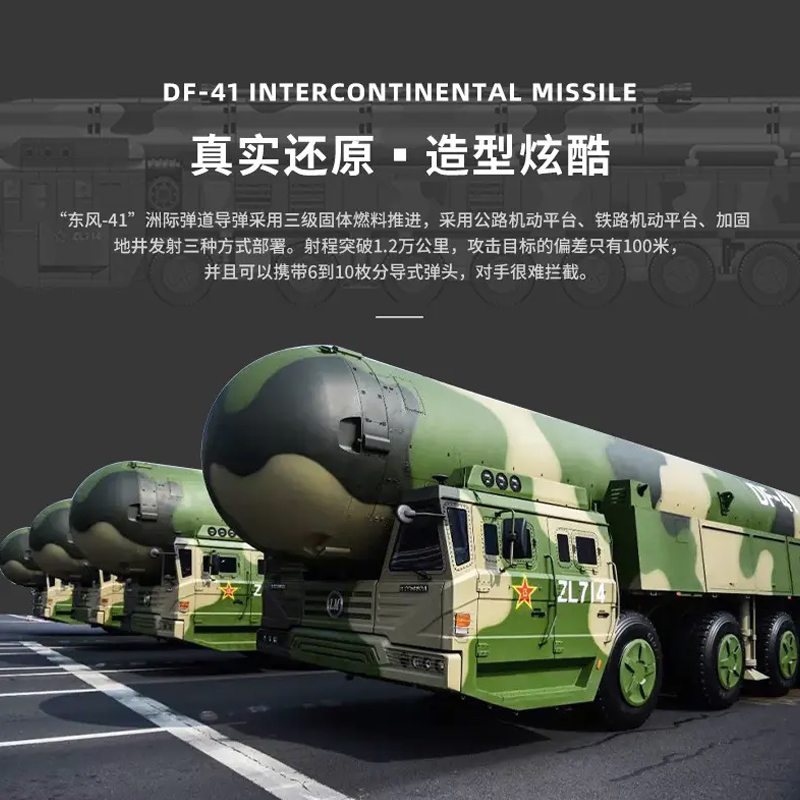 panlos 639009 df 41 intercontinental nuclear missile 7021 - LEPIN Germany