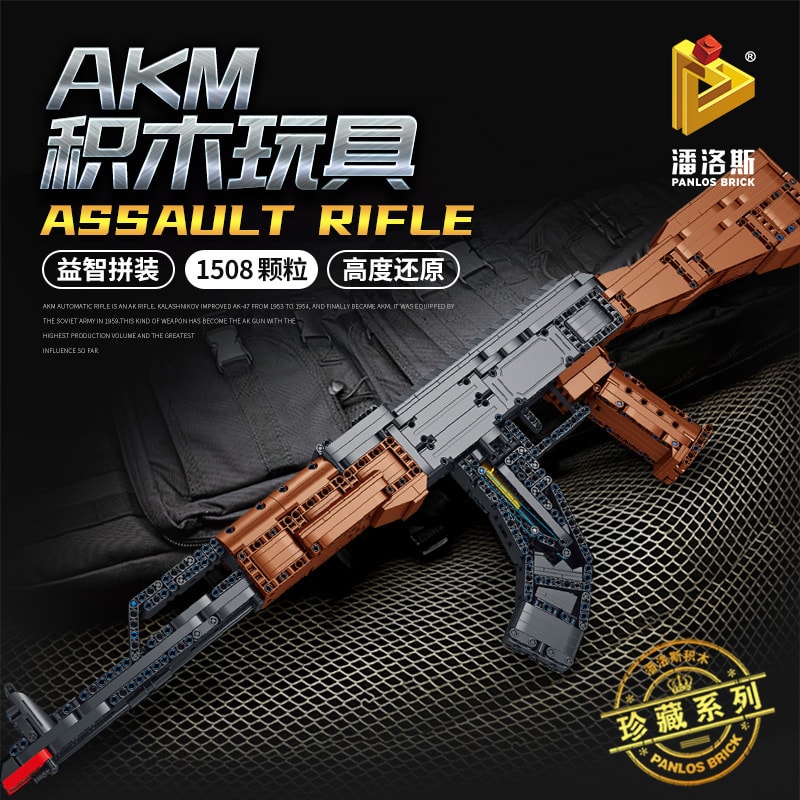 panlos 670004 akm assault rifle 1709 - LEPIN Germany