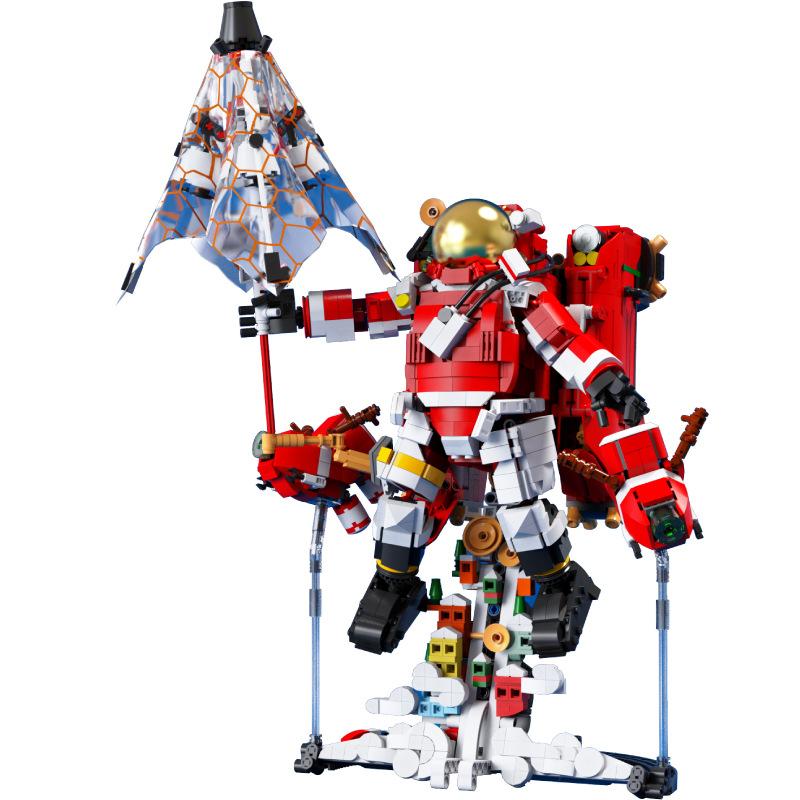 qizhile 90023 xmas astronaut with 2119 pieces 4 - LEPIN Germany
