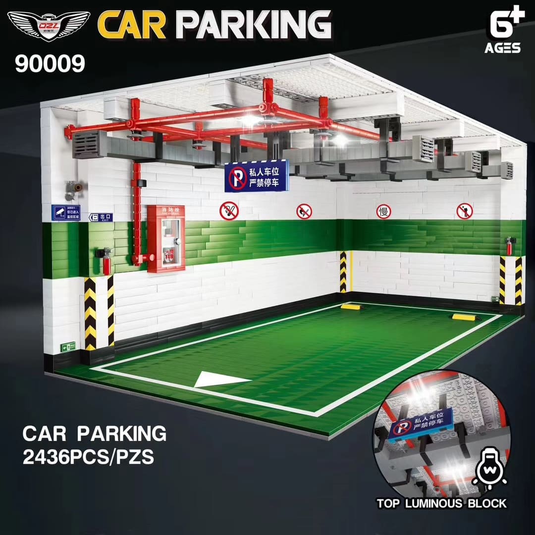 qizhile 90009 garage car parking 3871 - LEPIN Germany