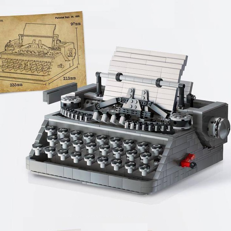 qizhile 90011 typewriter 6726 - LEPIN Germany