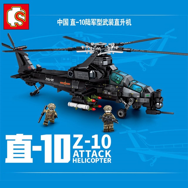 sembo 202119 z 10 attack helicopter 5777 - LEPIN Germany