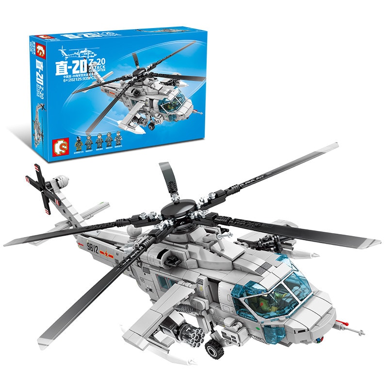 sembo 202125 z 20 attack helicopter 7364 - LEPIN Germany