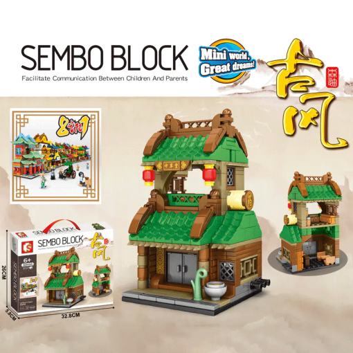 sembo 601033 601036 antiquity mini model series building block 1340 - LEPIN Germany