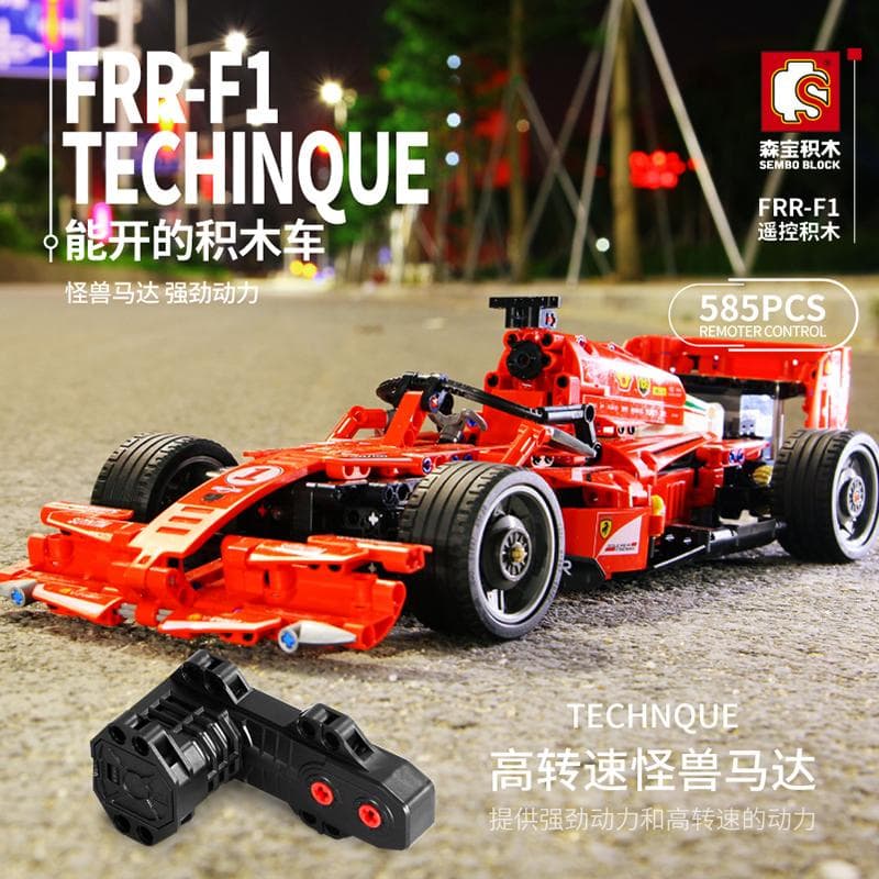sembo 701000 f1 racing car remote control 6591 - LEPIN Germany
