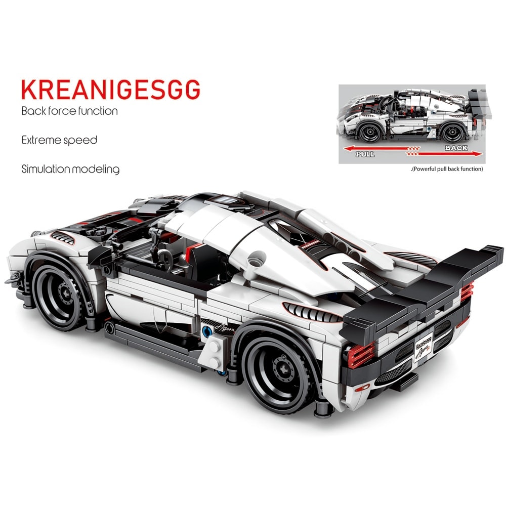 sembo 701707 kreanigesgg super racing car 8545 - LEPIN Germany