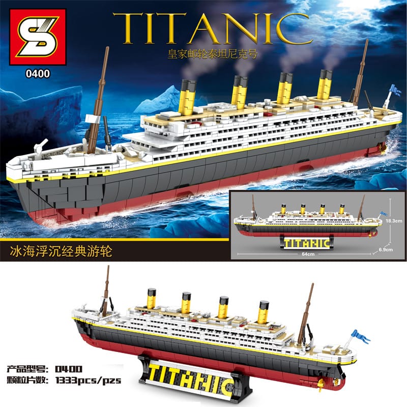 sy 0400 the classic cruise titanic ship 1617 - LEPIN Germany