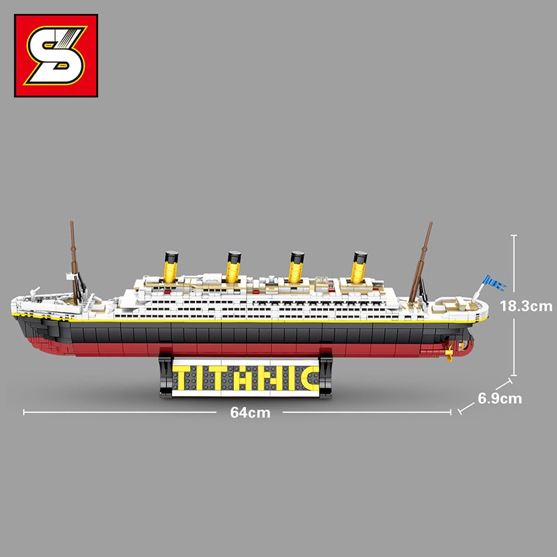 sy 0400 the classic cruise titanic ship 4001 - LEPIN Germany