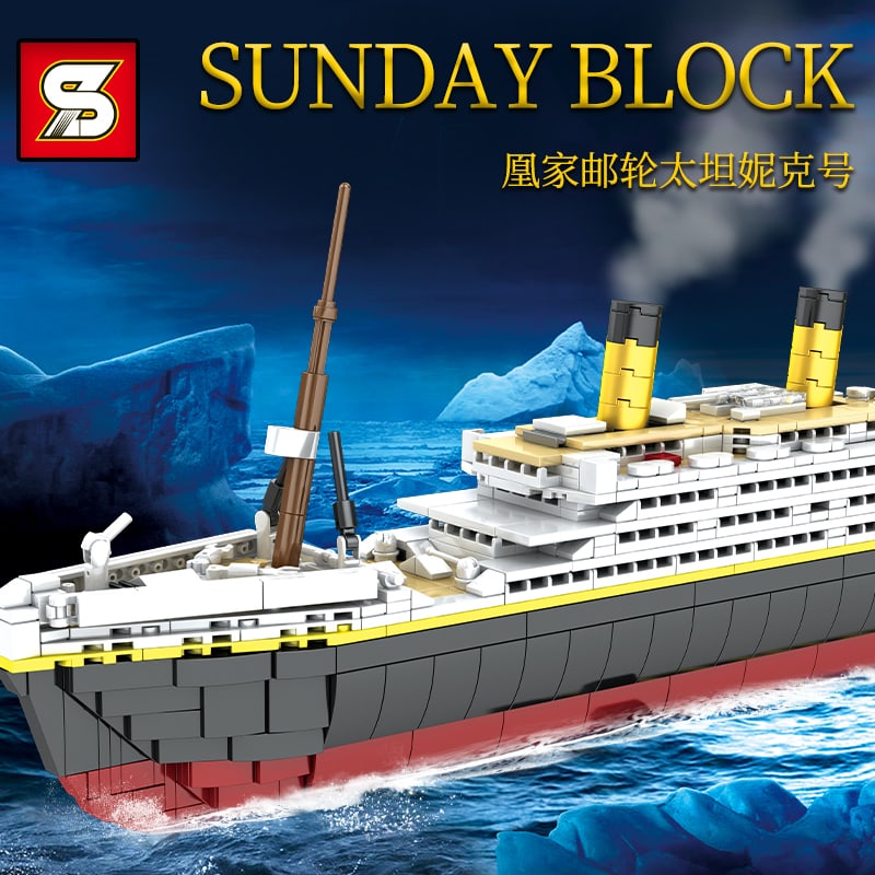 sy 0400 the classic cruise titanic ship 8701 - LEPIN Germany