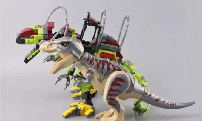 sy 1410 compatible with moc 75938 t rex vs dino mech battle jurassic world movie 1070 - LEPIN Germany