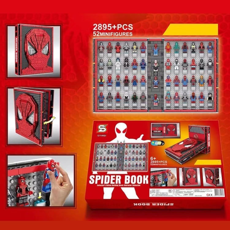 sy 1461 spiderman book collection 7832 - LEPIN Germany