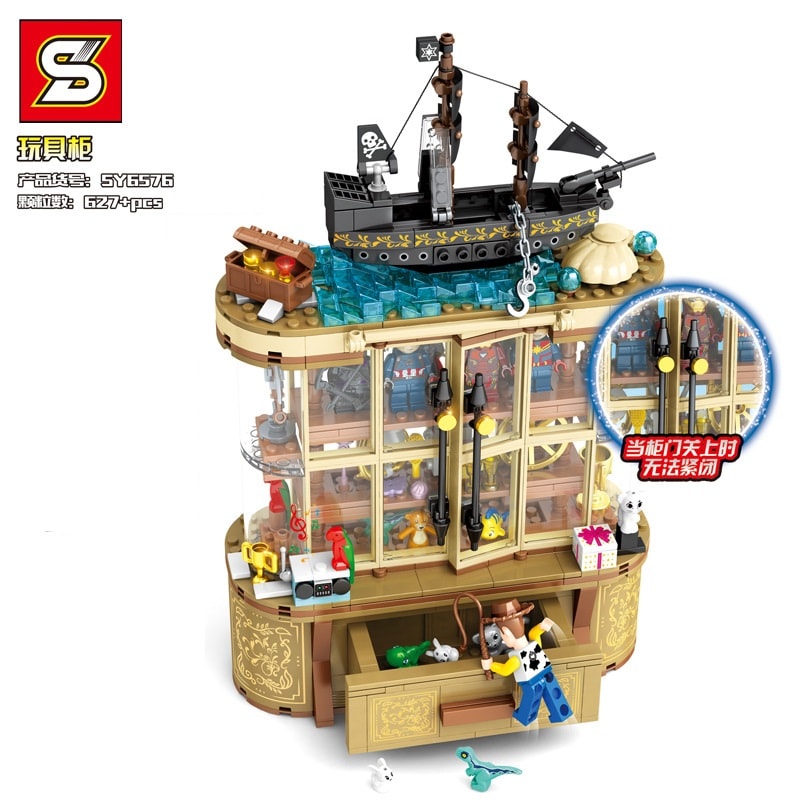 sy 6576 toy cabinet toys story 4 movie 5977 - LEPIN Germany