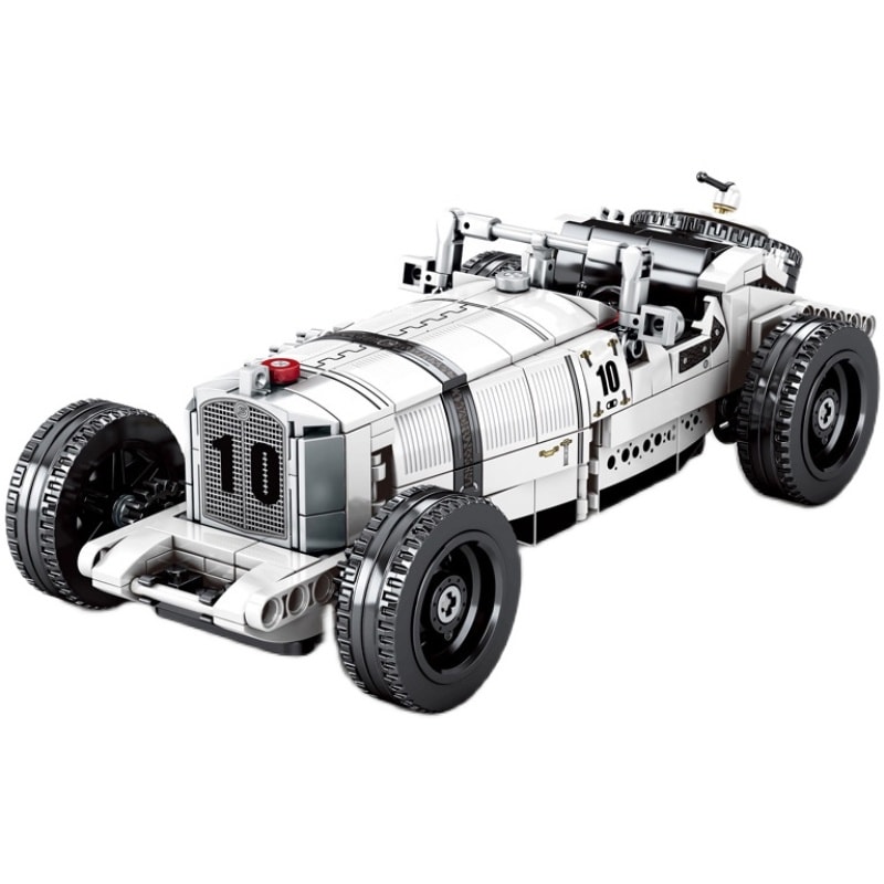 sy 8150 mercedes benz ssk sports car pull back 7833 - LEPIN Germany