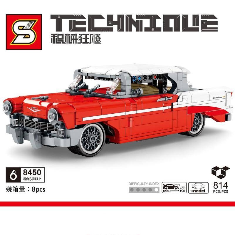 sy 8450 chevrolet classic car 8395 - LEPIN Germany