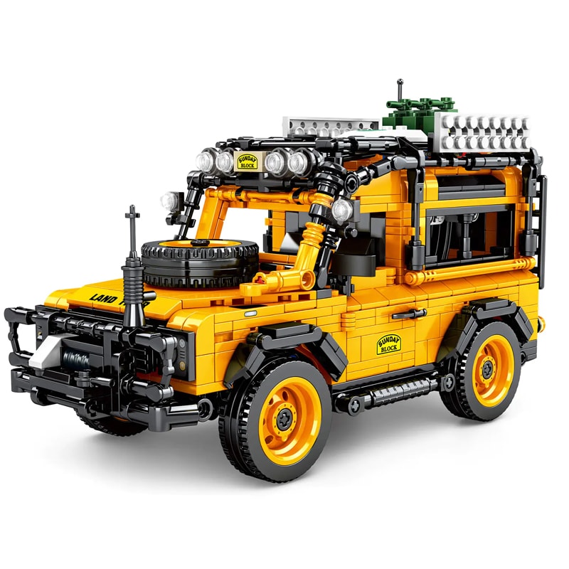 sy 8551 landrover defender 90 off road pull back car 4549 - LEPIN Germany