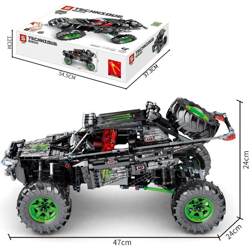 sy 8880 double monster motor combination 110 6257 - LEPIN Germany