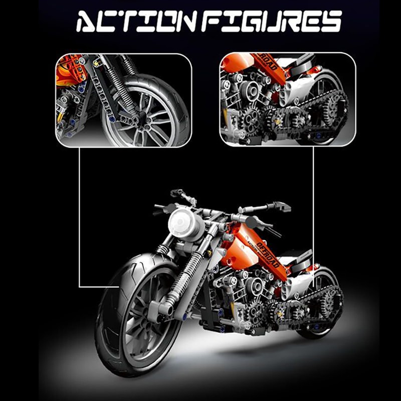 tigaole t3009 harley motorcycle 1397 - LEPIN Germany